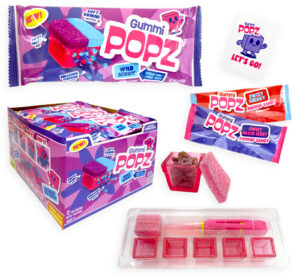 Gummi Popz Wild Berry Gummy Popping Candy Kits 1.8oz 12ct